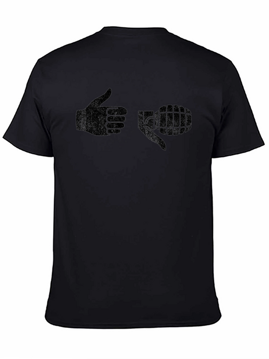 Humorous Hand Grenade Graphic T-Shirt