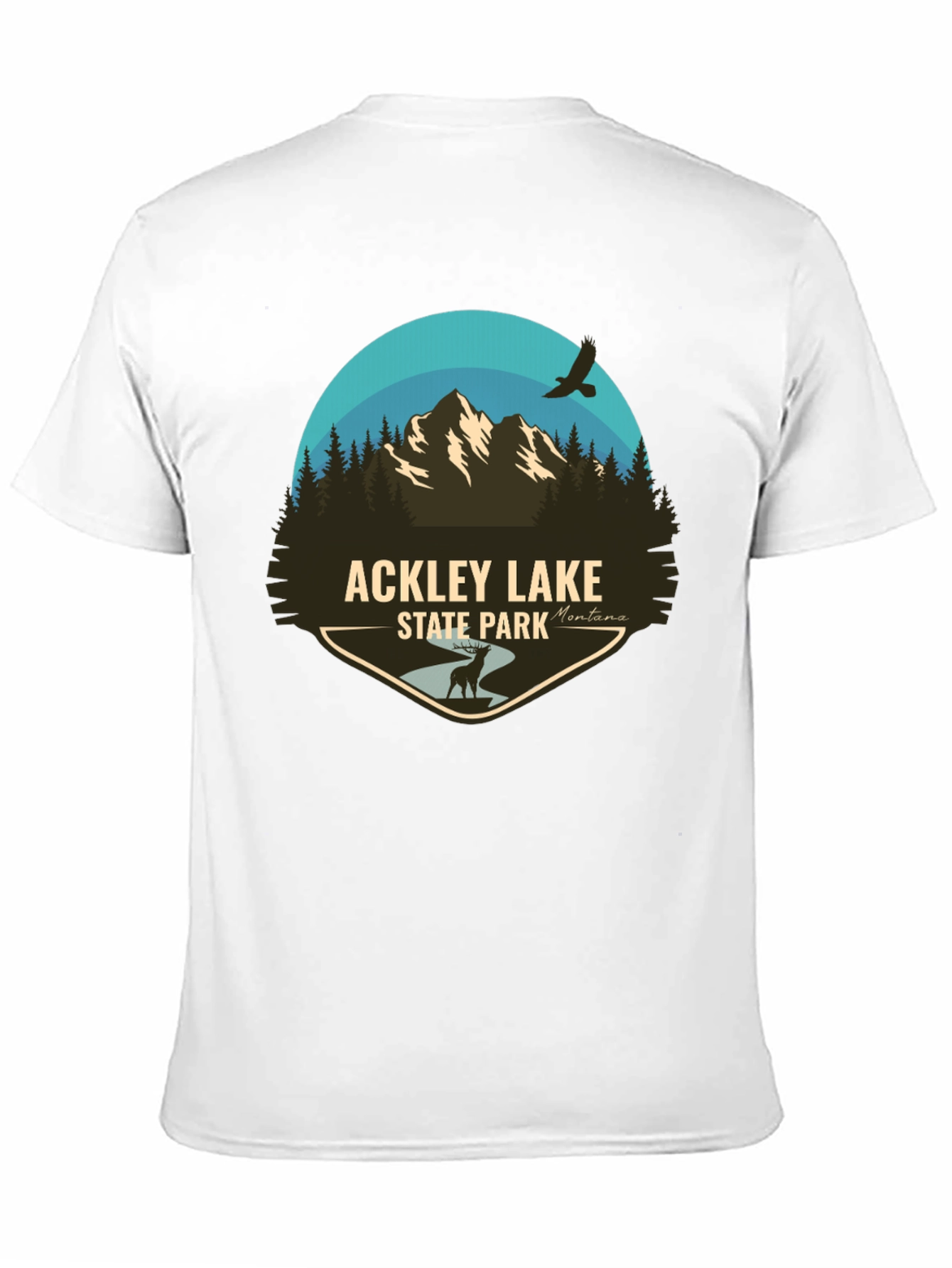 Ackley Lake State Park Graphic T-Shirt