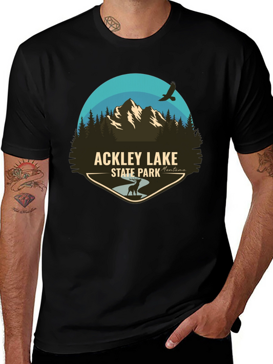 Ackley Lake State Park Graphic T-Shirt