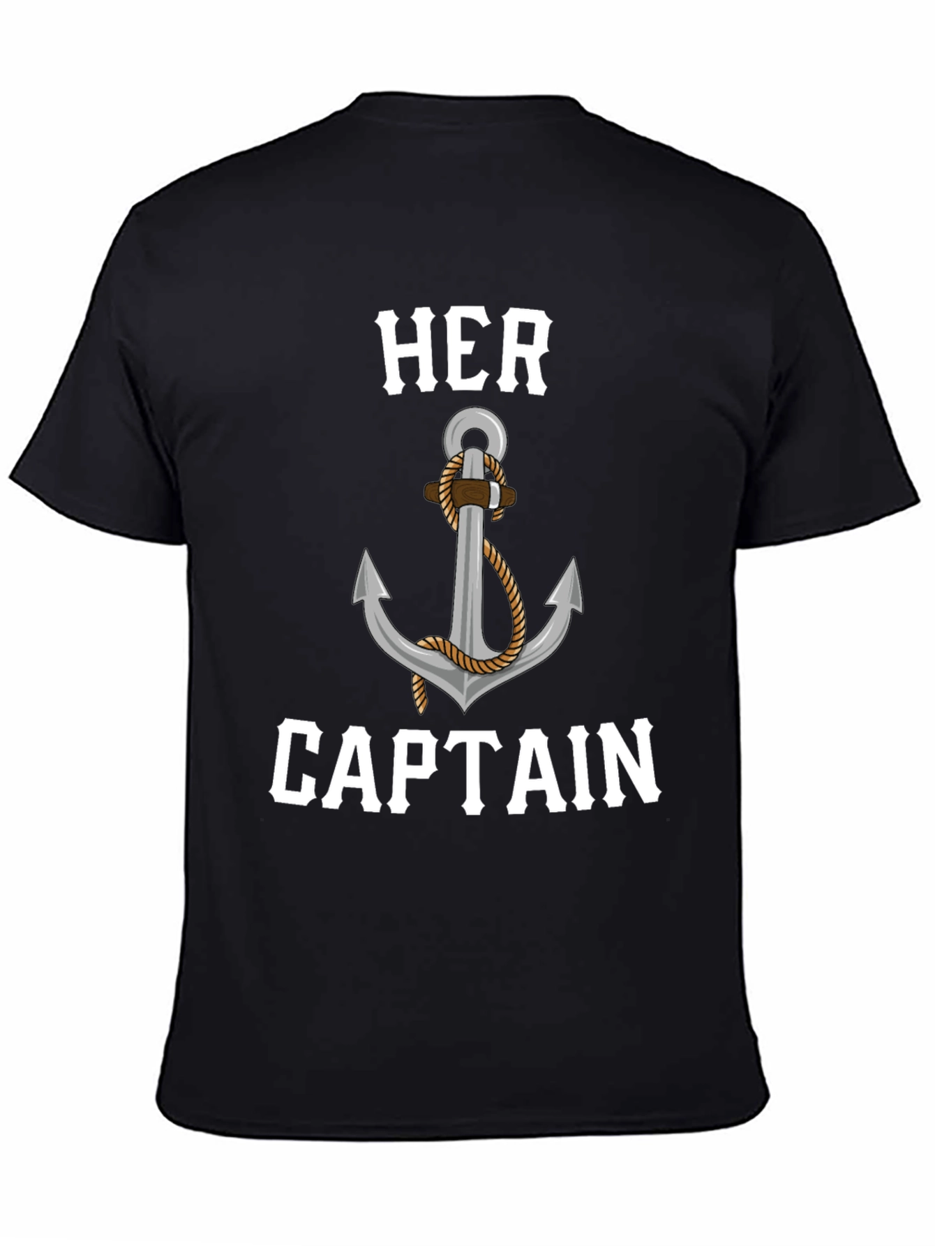 Her Captain Anchor Graphic T-Shirt