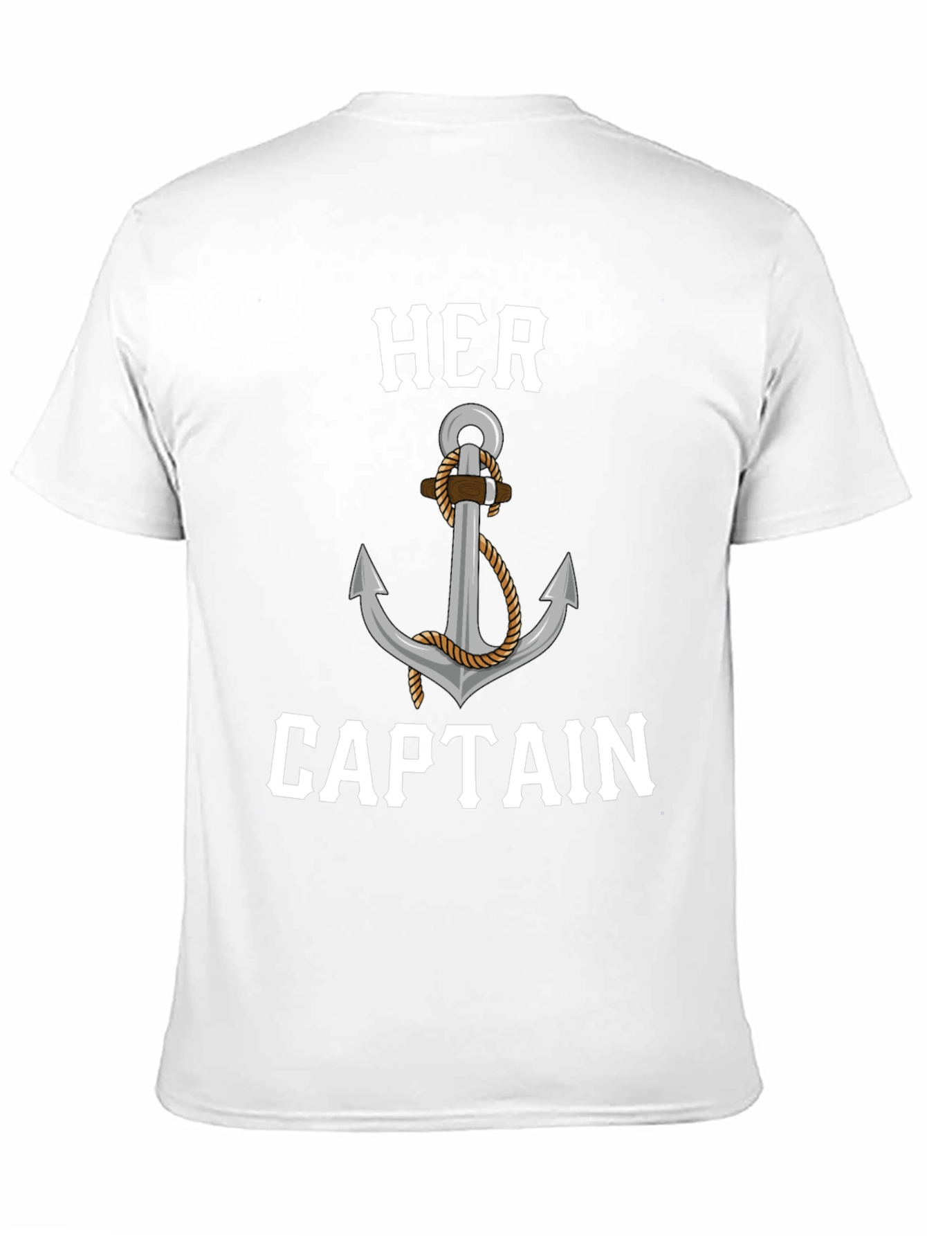 Her Captain Anchor Graphic T-Shirt