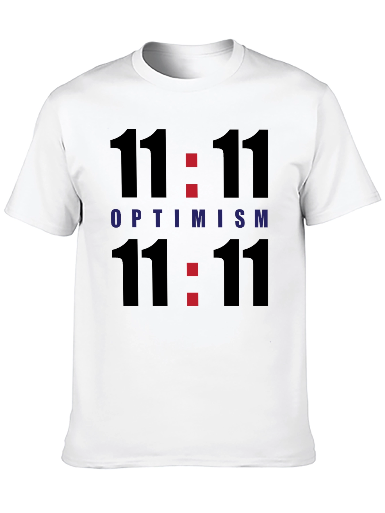 11:11 Optimism Graphic Print Mens T-Shirt
