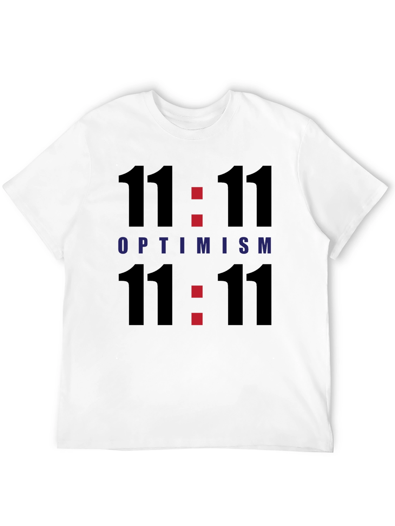 11:11 Optimism Graphic Print Mens T-Shirt