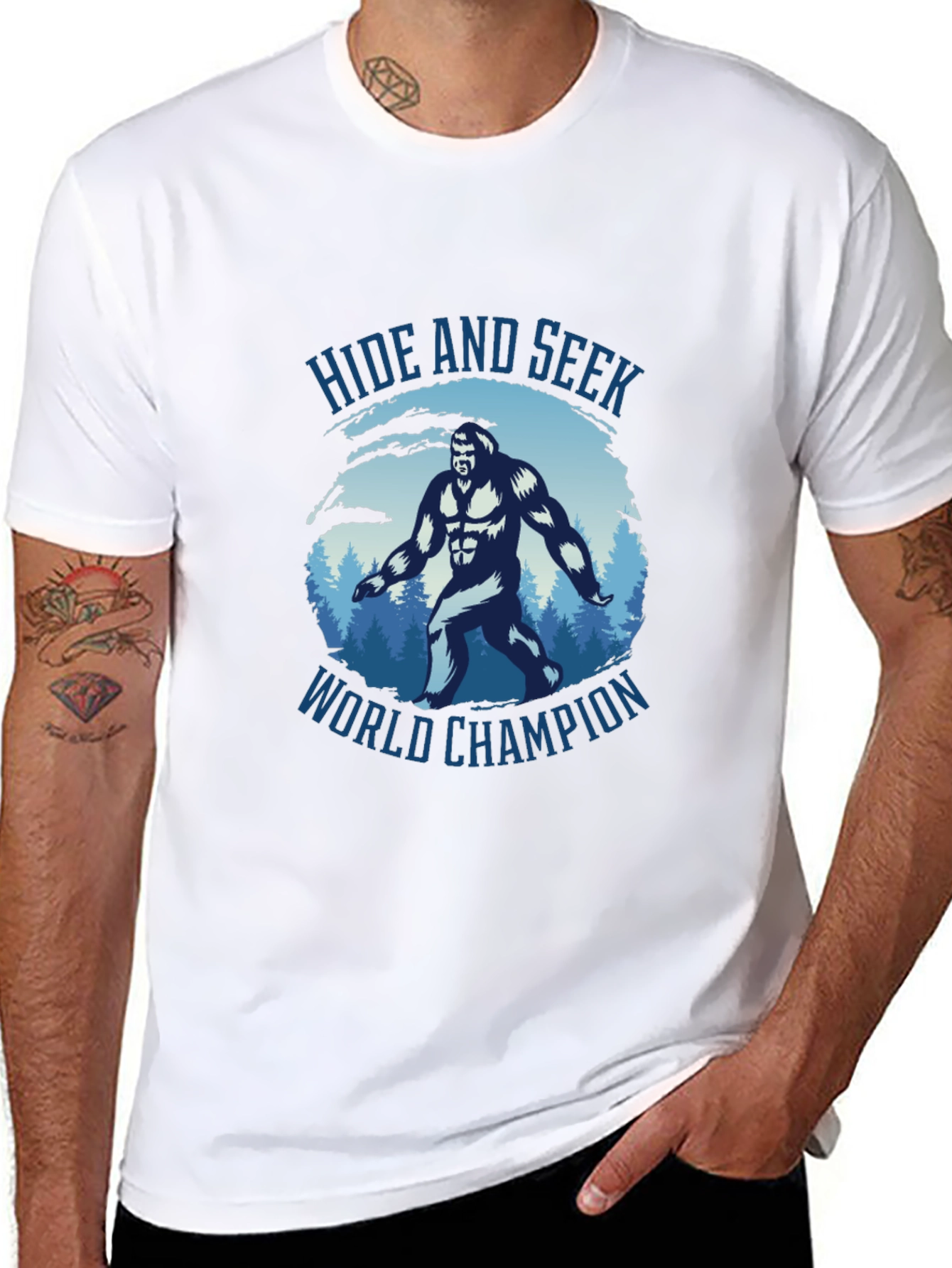 Hide and Seek World Champion Sasquatch T-Shirt