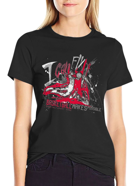 I Can Fly Basketball Graphic Tee