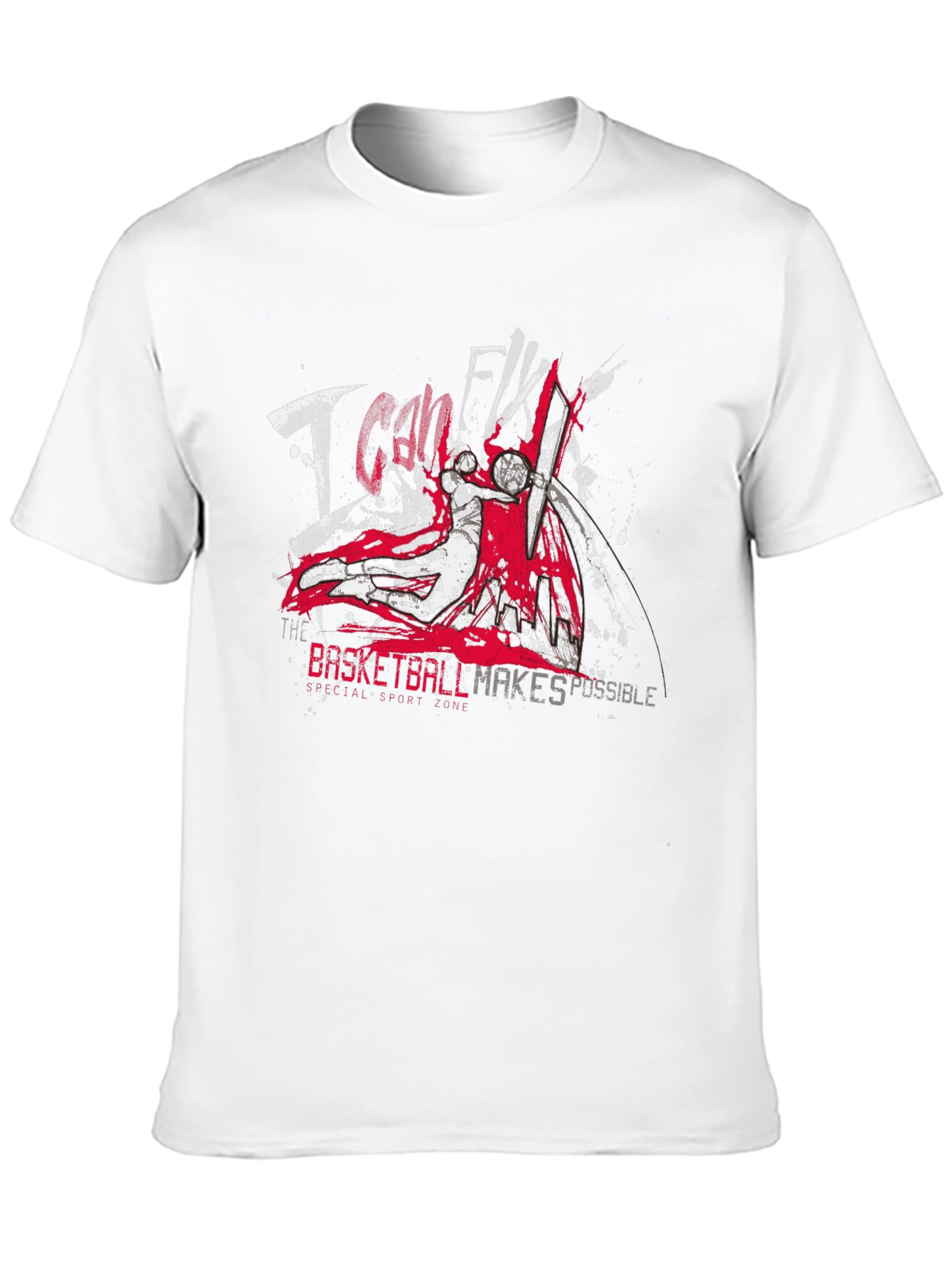 I Can Fly Basketball Graphic Tee