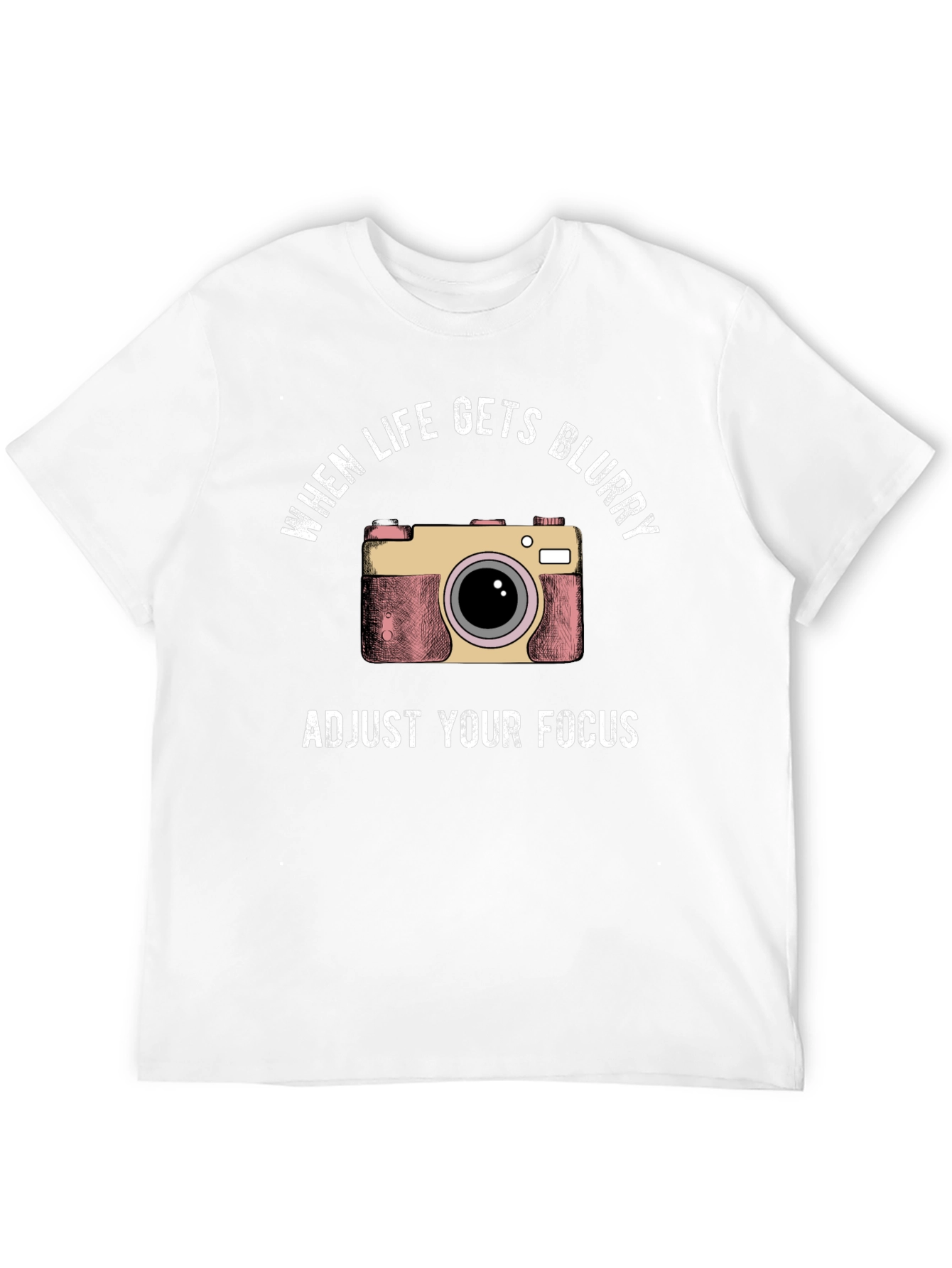 Adjust Your Focus Camera Graphic T-Shirt