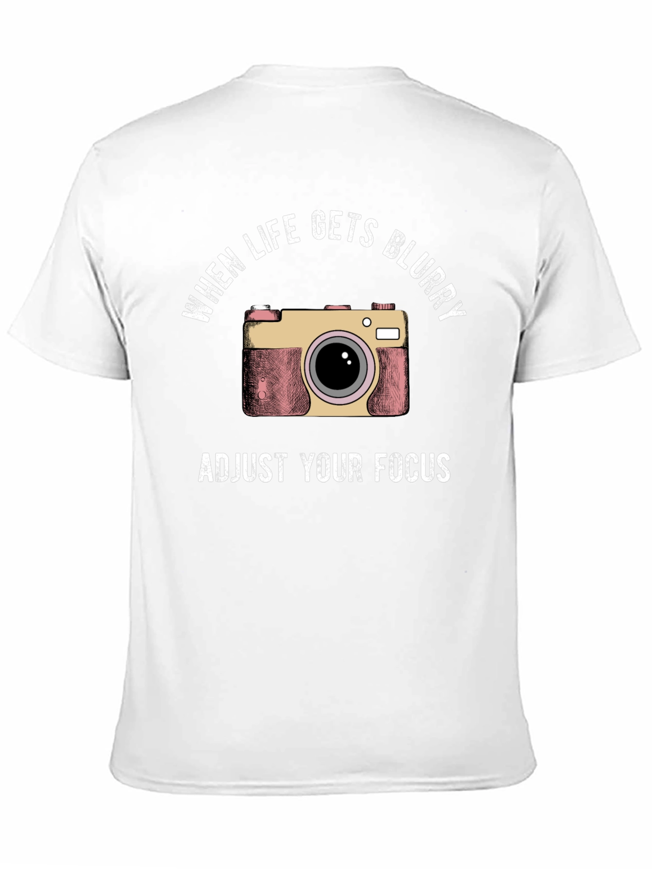 Adjust Your Focus Camera Graphic T-Shirt