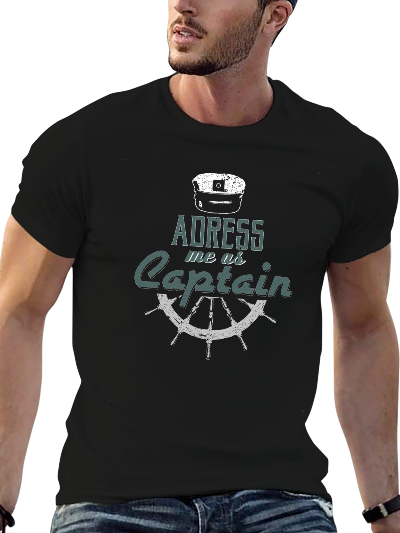 Address Me As Captain T-Shirt