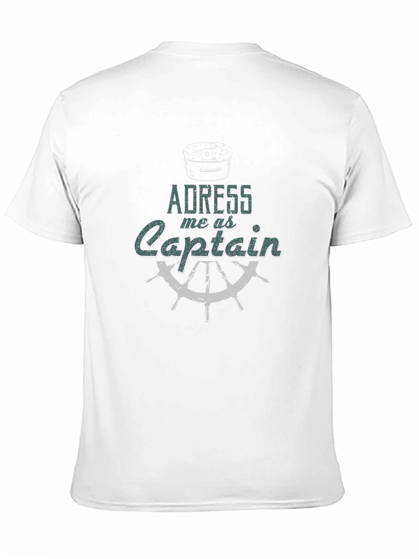 Address Me As Captain T-Shirt
