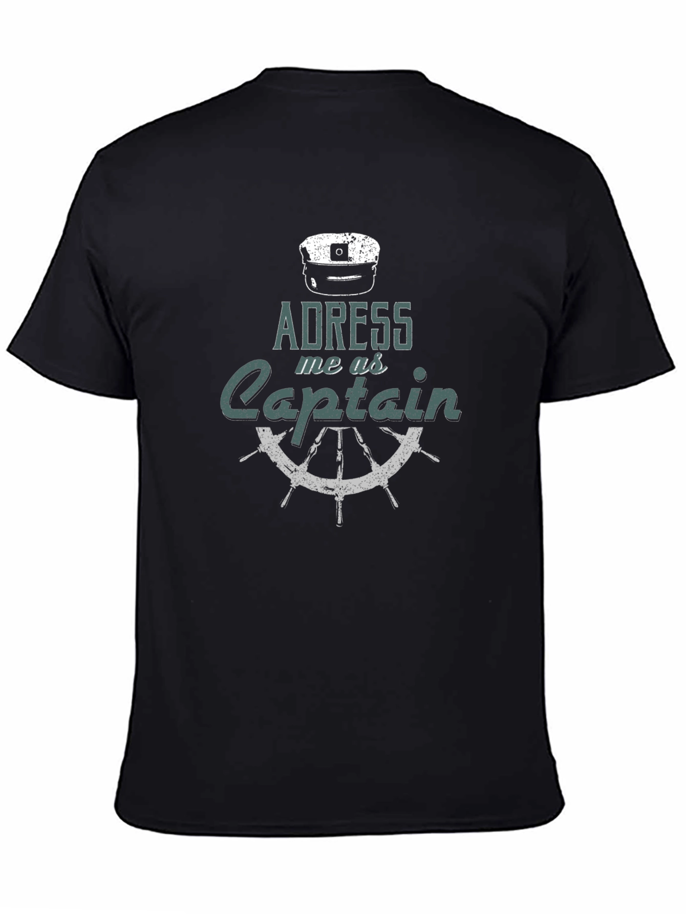 Address Me As Captain T-Shirt