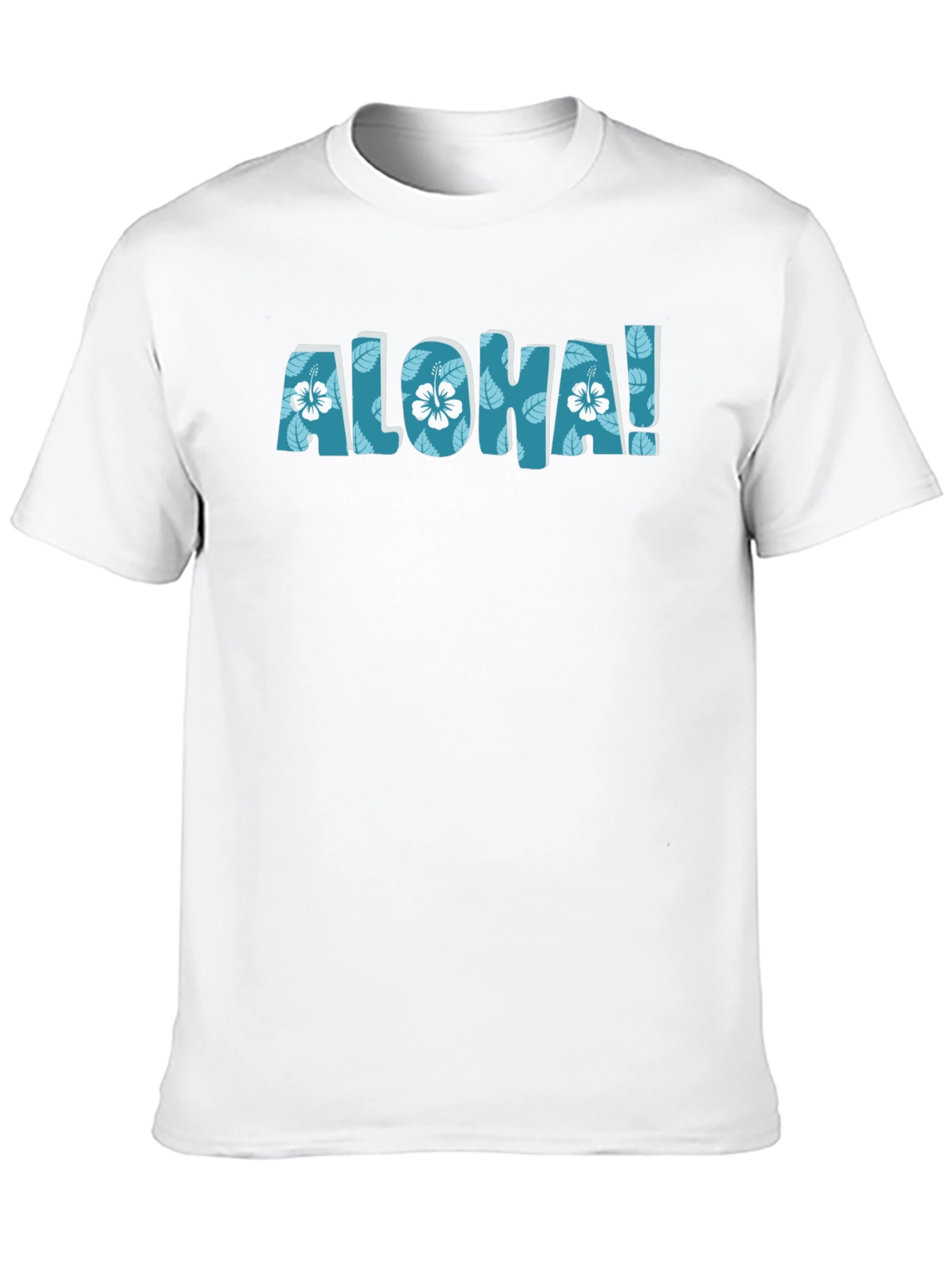 Aloha Floral Graphic Black T-Shirt