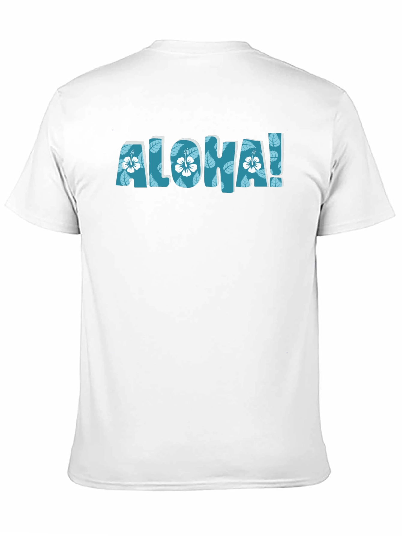 Aloha Floral Graphic Black T-Shirt