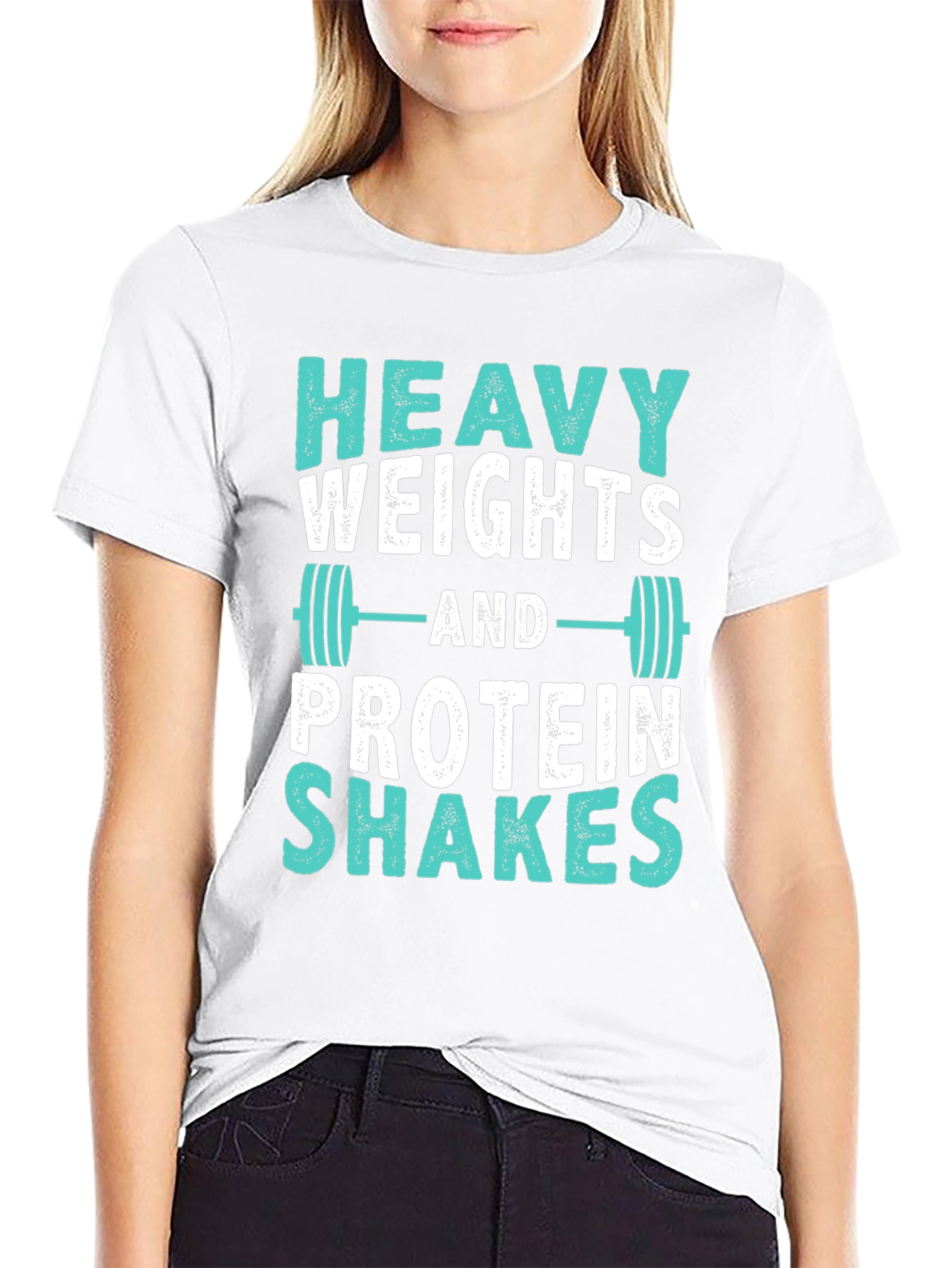 Heavy Weights & Protein Shakes Graphic Tee