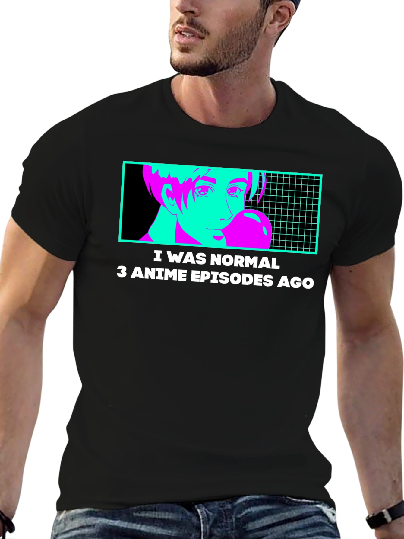 Anime Episodes Ago Graphic T-Shirt