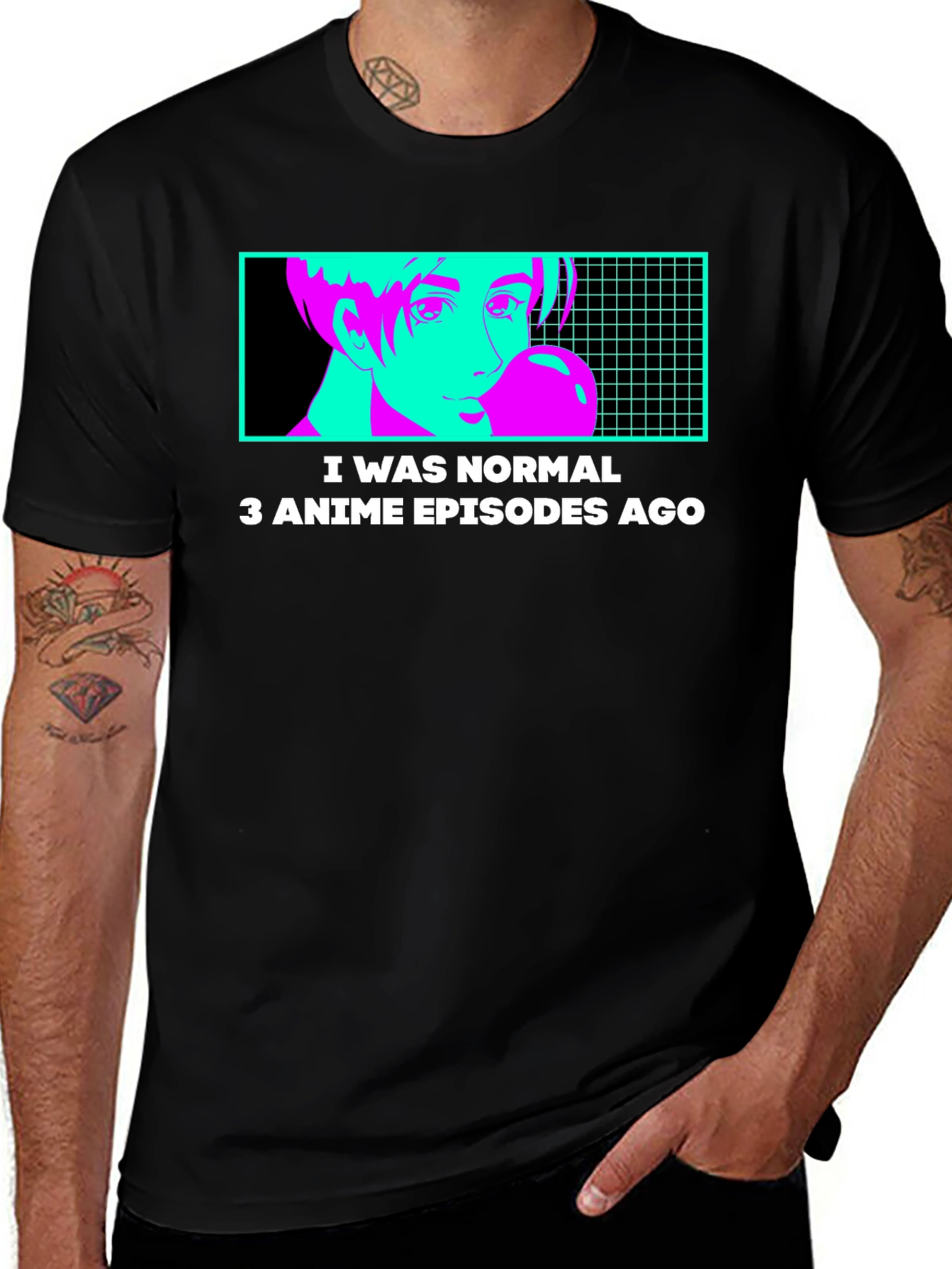 Anime Episodes Ago Graphic T-Shirt