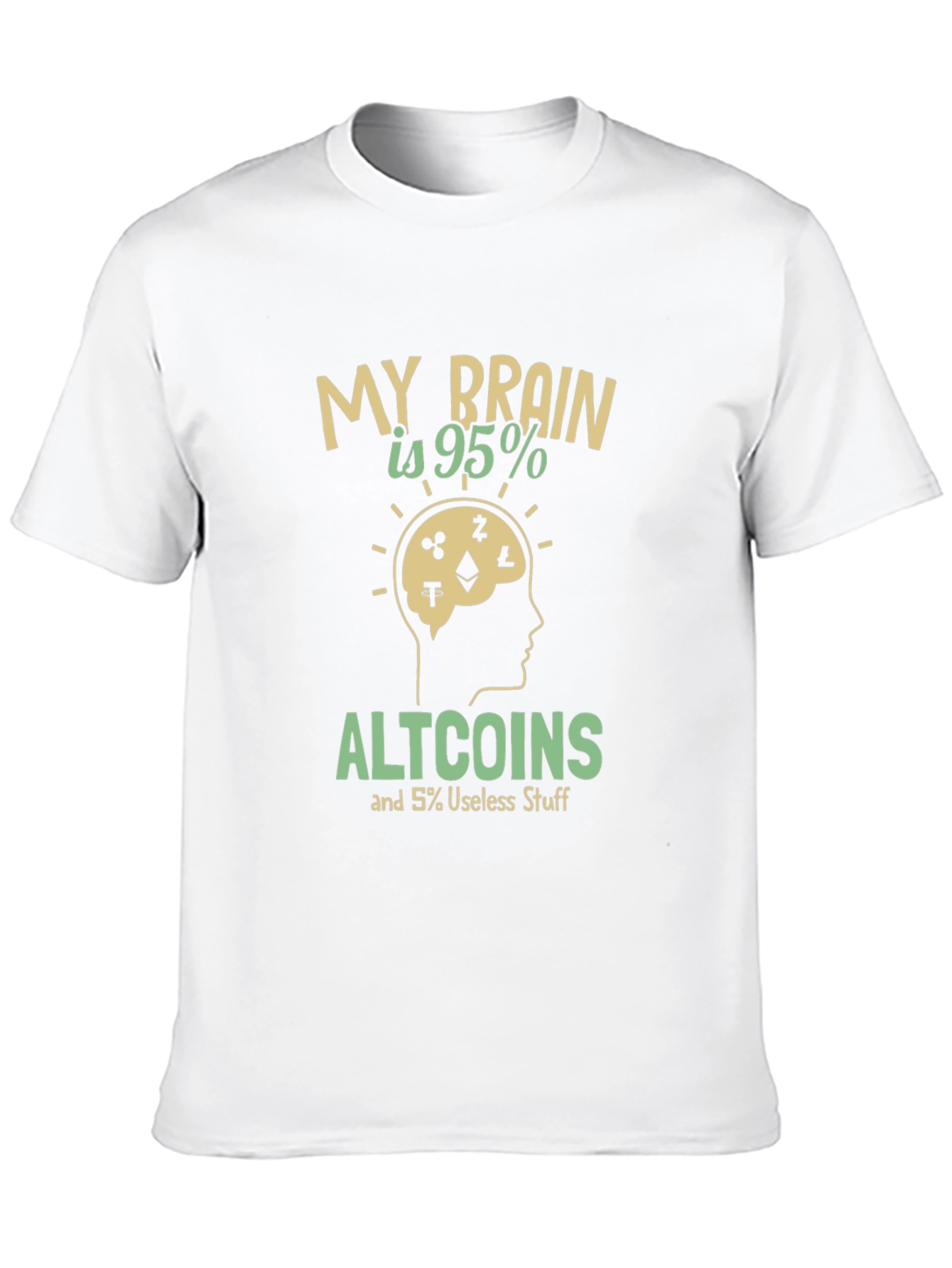 Altcoins Brain T-Shirt - Crypto Enthusiast Tee