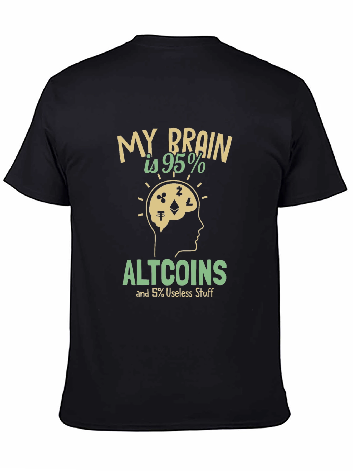 Altcoins Brain T-Shirt - Crypto Enthusiast Tee