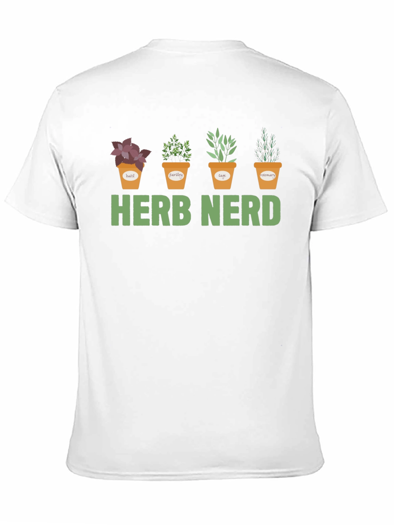 Herb Nerd Graphic T-Shirt - Gardening Tee