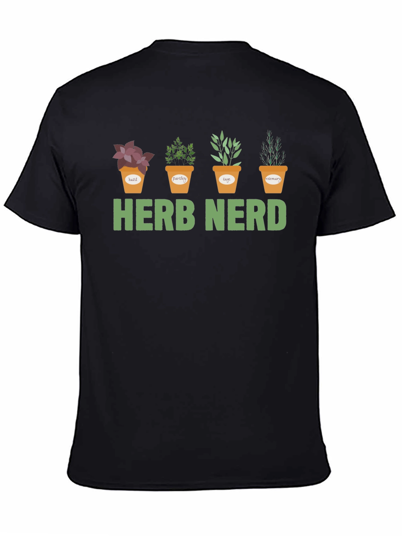 Herb Nerd Graphic T-Shirt - Gardening Tee