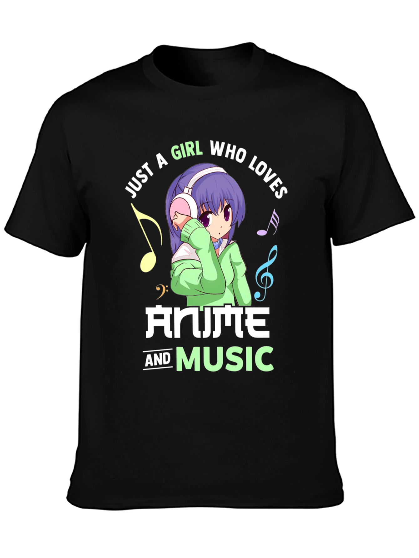 Anime & Music Lover T-Shirt