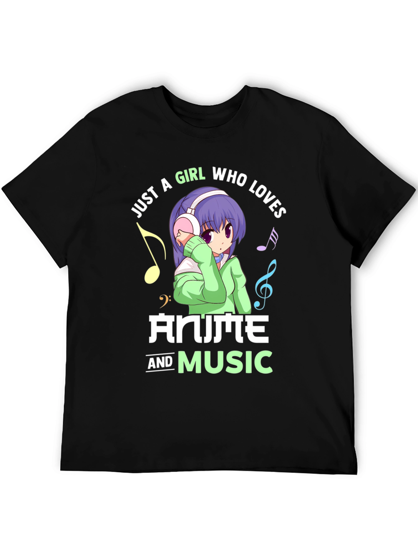 Anime & Music Lover T-Shirt