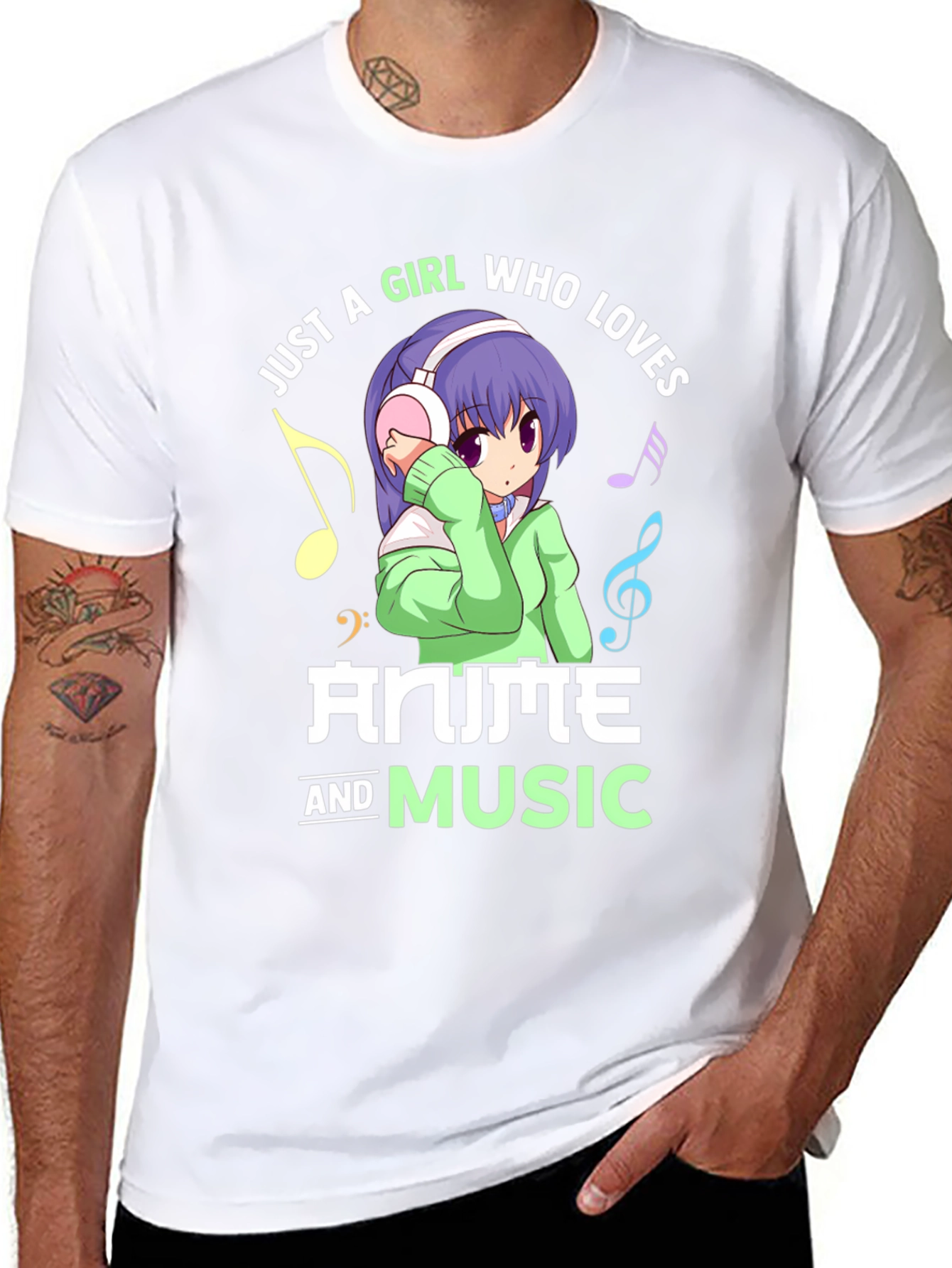 Anime & Music Lover T-Shirt