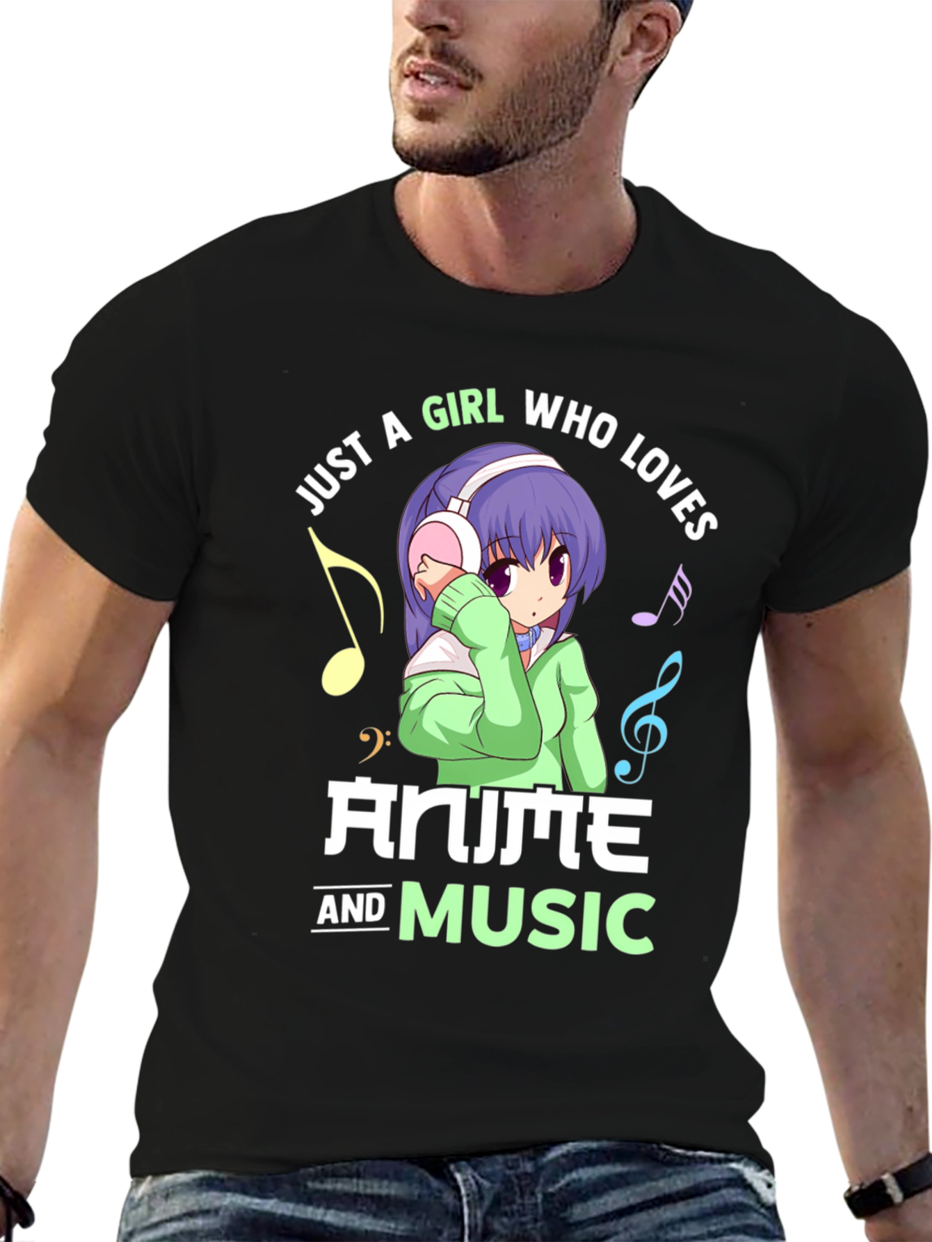 Anime & Music Lover T-Shirt