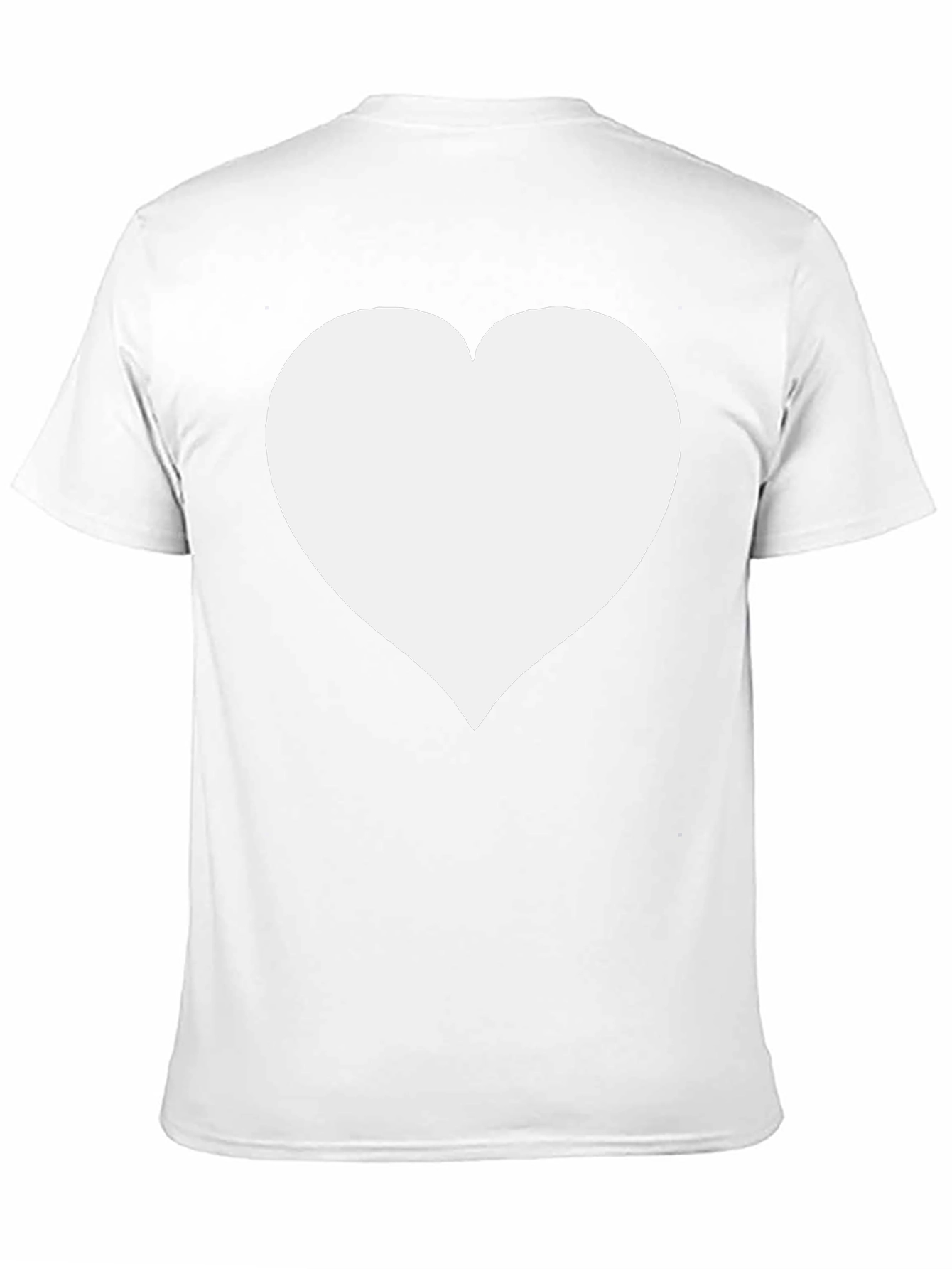Heart Graphic Black T-Shirt