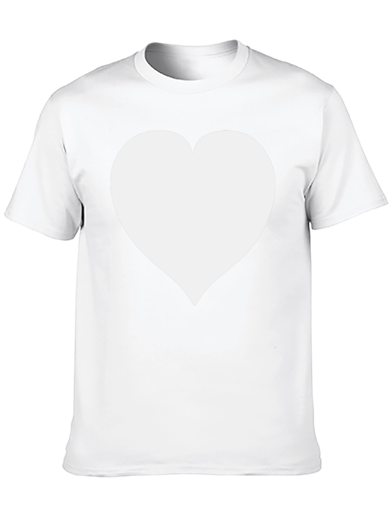 Heart Graphic Black T-Shirt