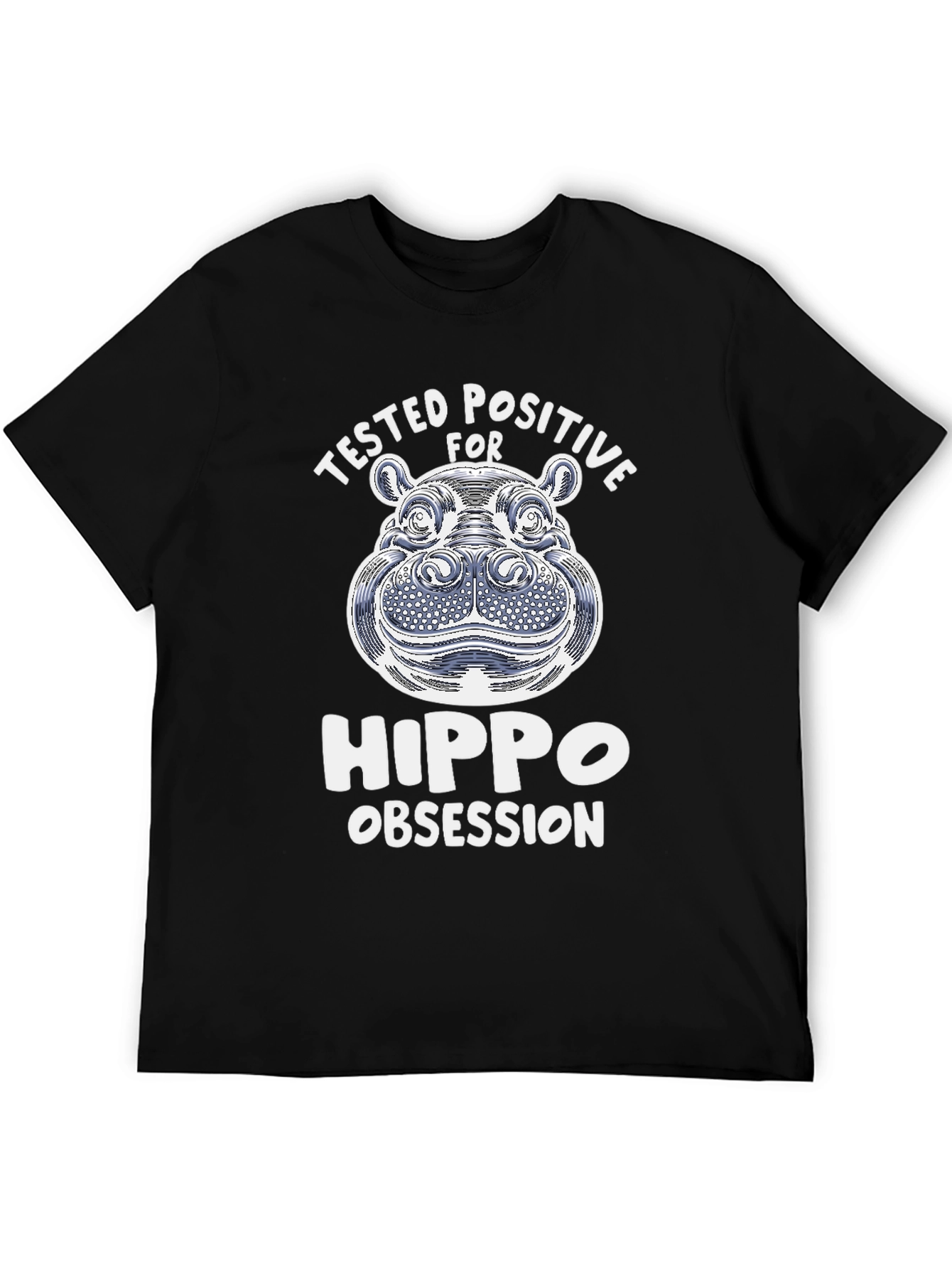 Hippo Obsession T-Shirt - Cute Animal Lover Tee