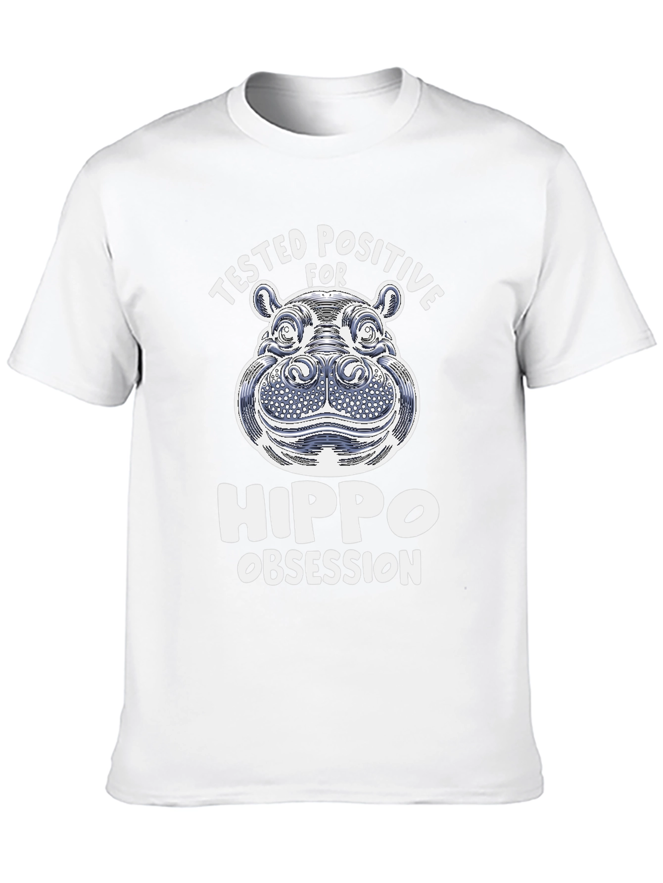Hippo Obsession T-Shirt - Cute Animal Lover Tee