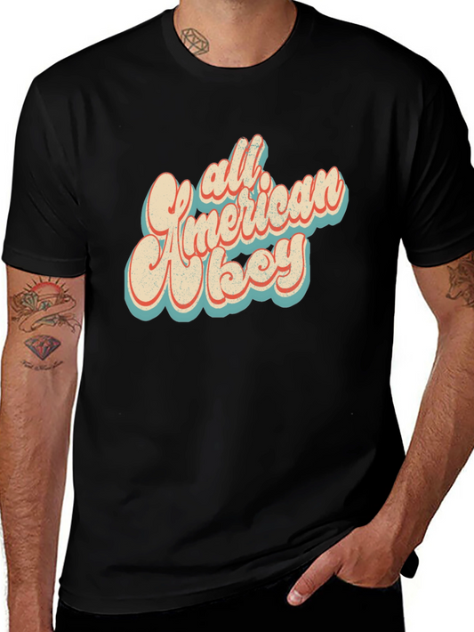 All American Boy Retro Graphic Tee