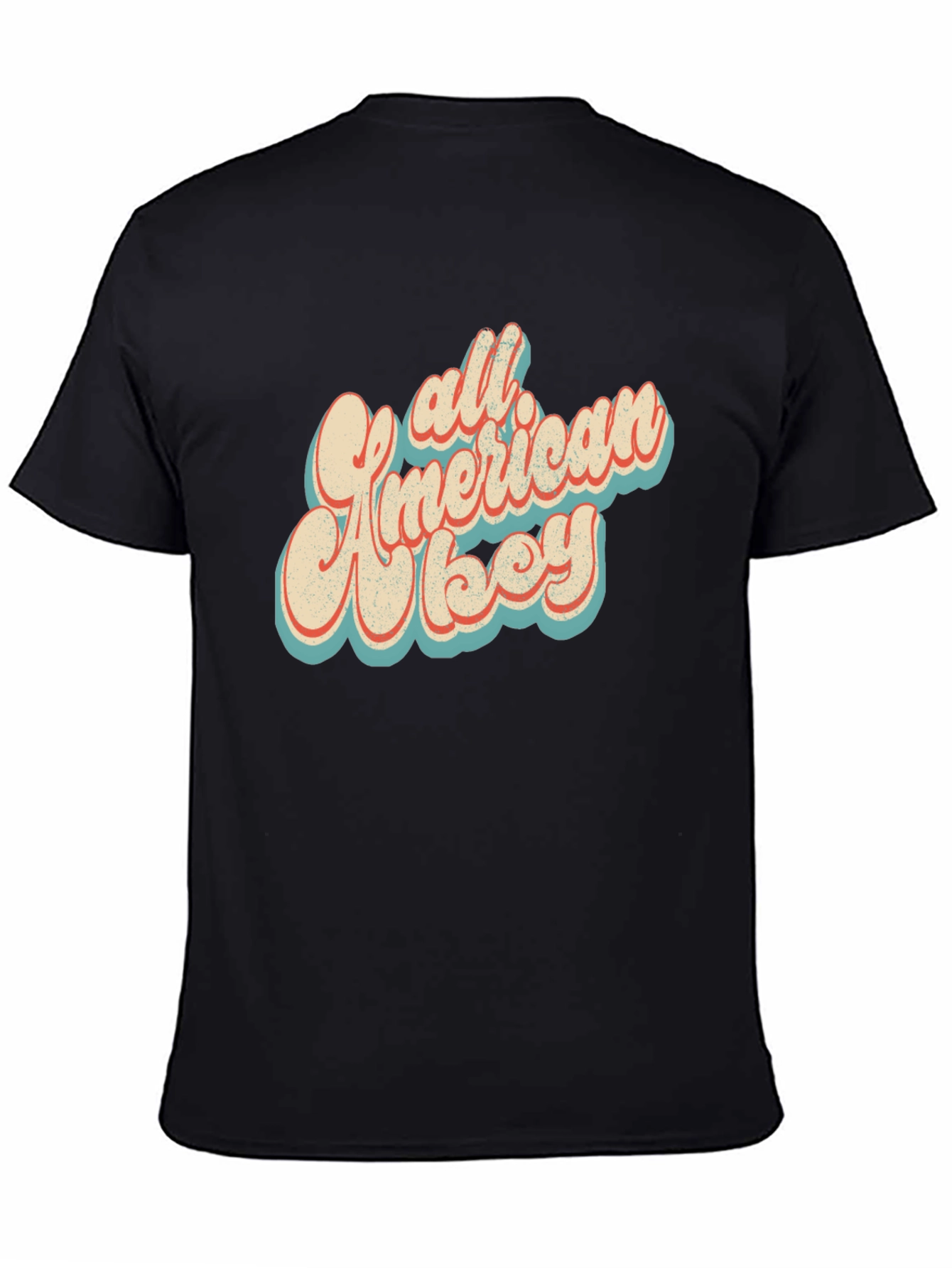 All American Boy Retro Graphic Tee