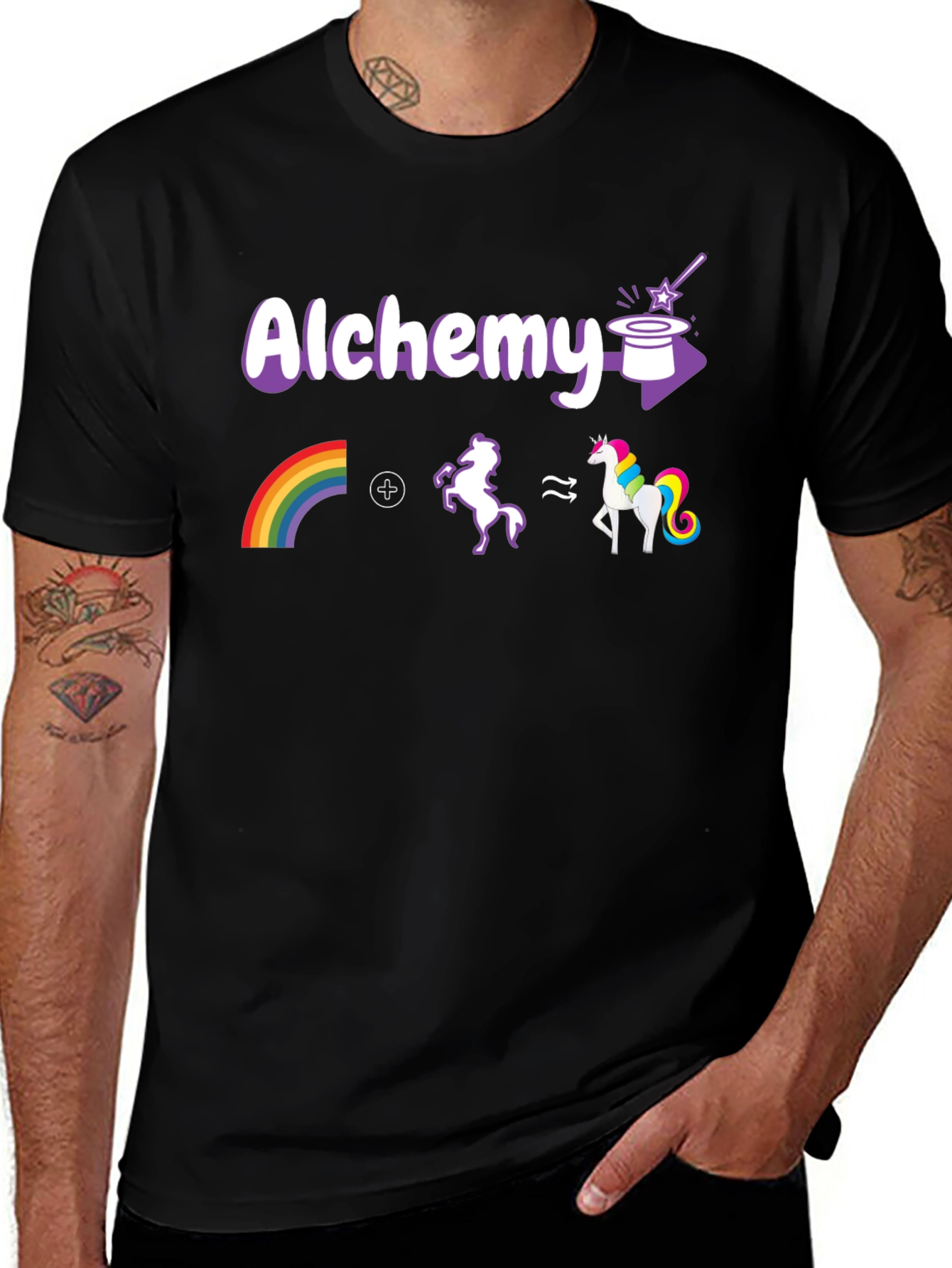Alchemy Unicorn Graphic T-Shirt