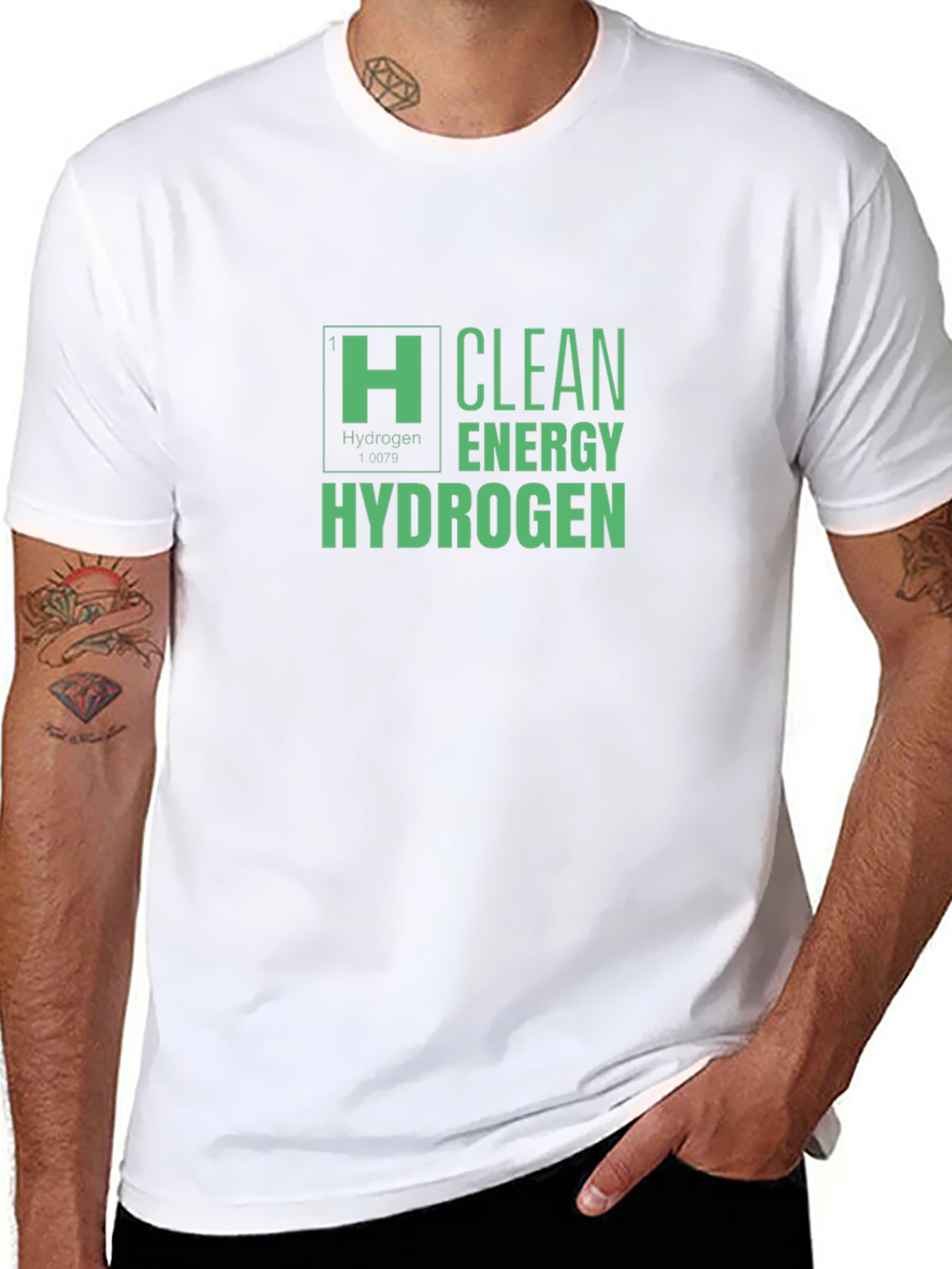 Hydrogen Clean Energy Graphic Tee