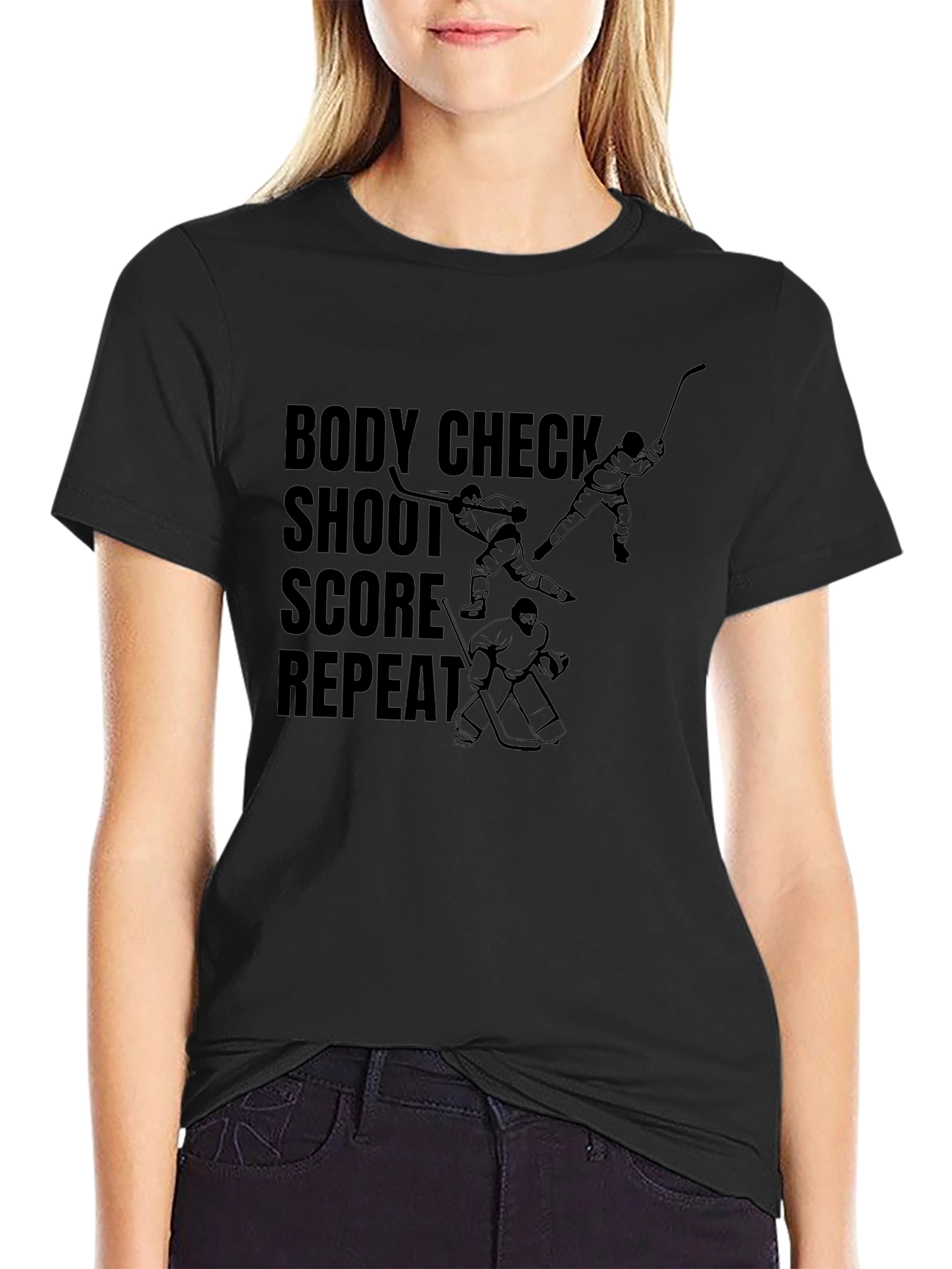Hockey Body Check T-Shirt