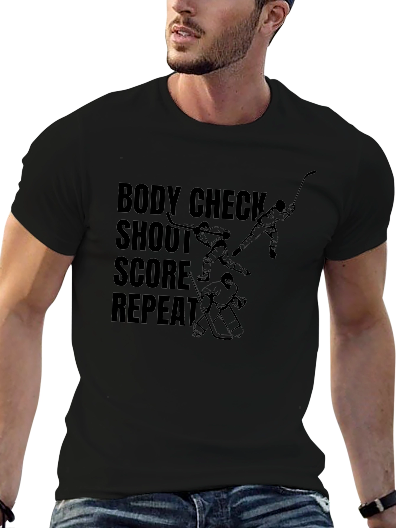 Hockey Body Check T-Shirt
