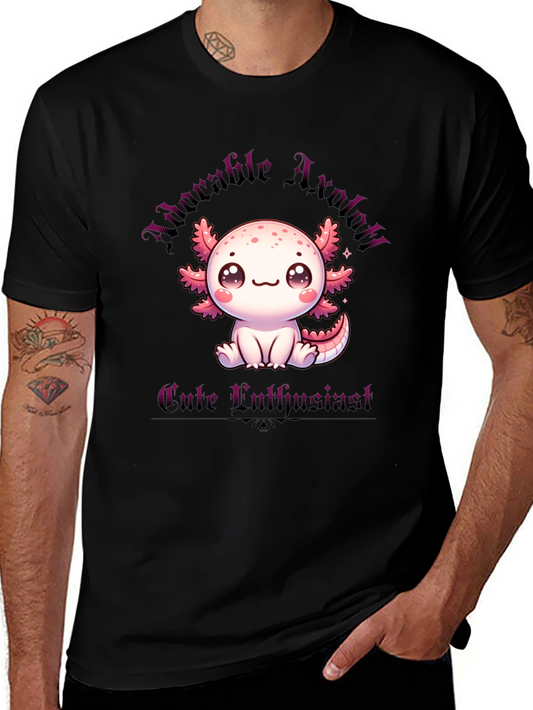 Adorable Axolotl T-Shirt - Cute Luthrine