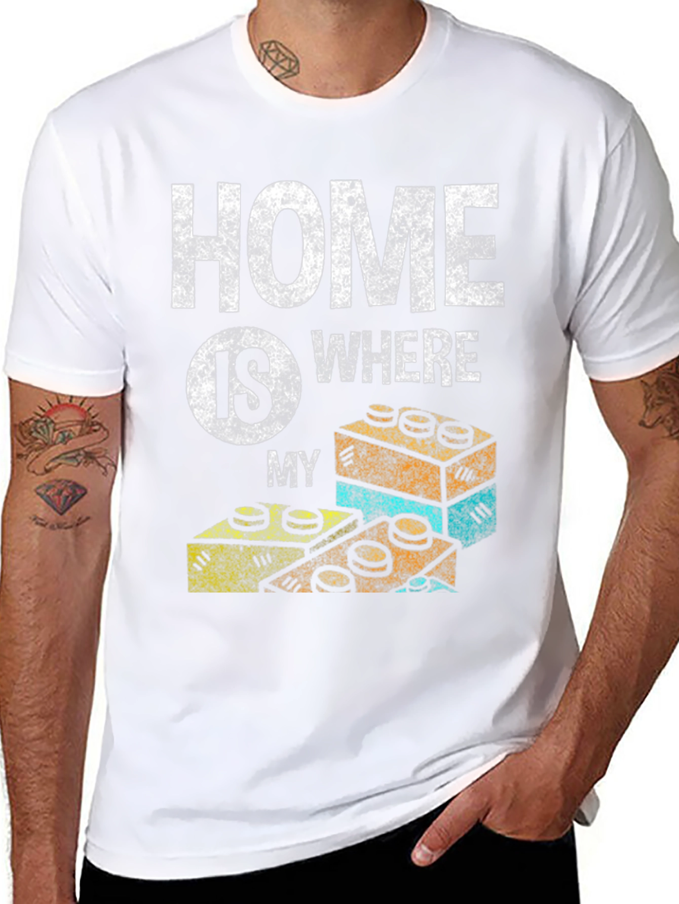 Home is Where My Bricks Are T-Shirt