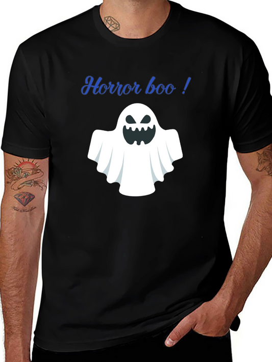 Horror Boo! Graphic Tee - Spooky Season T-Shirt