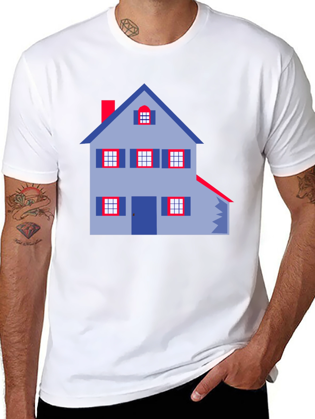 House Graphic Tee