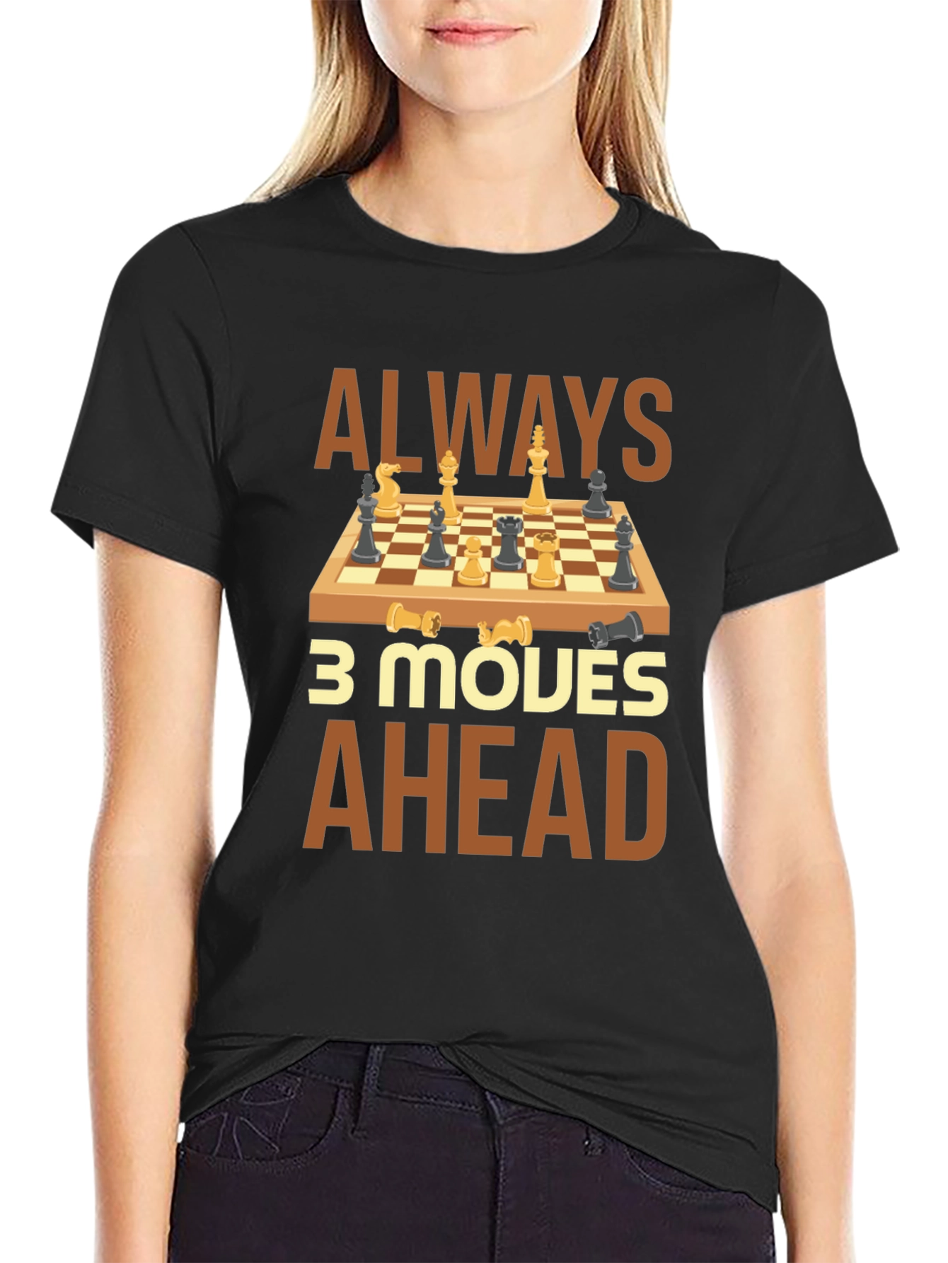 Always 3 Moves Ahead Chess T-Shirt