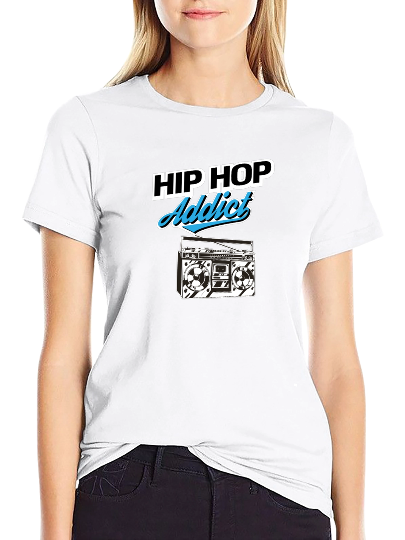 Hip Hop Addict Graphic Tee