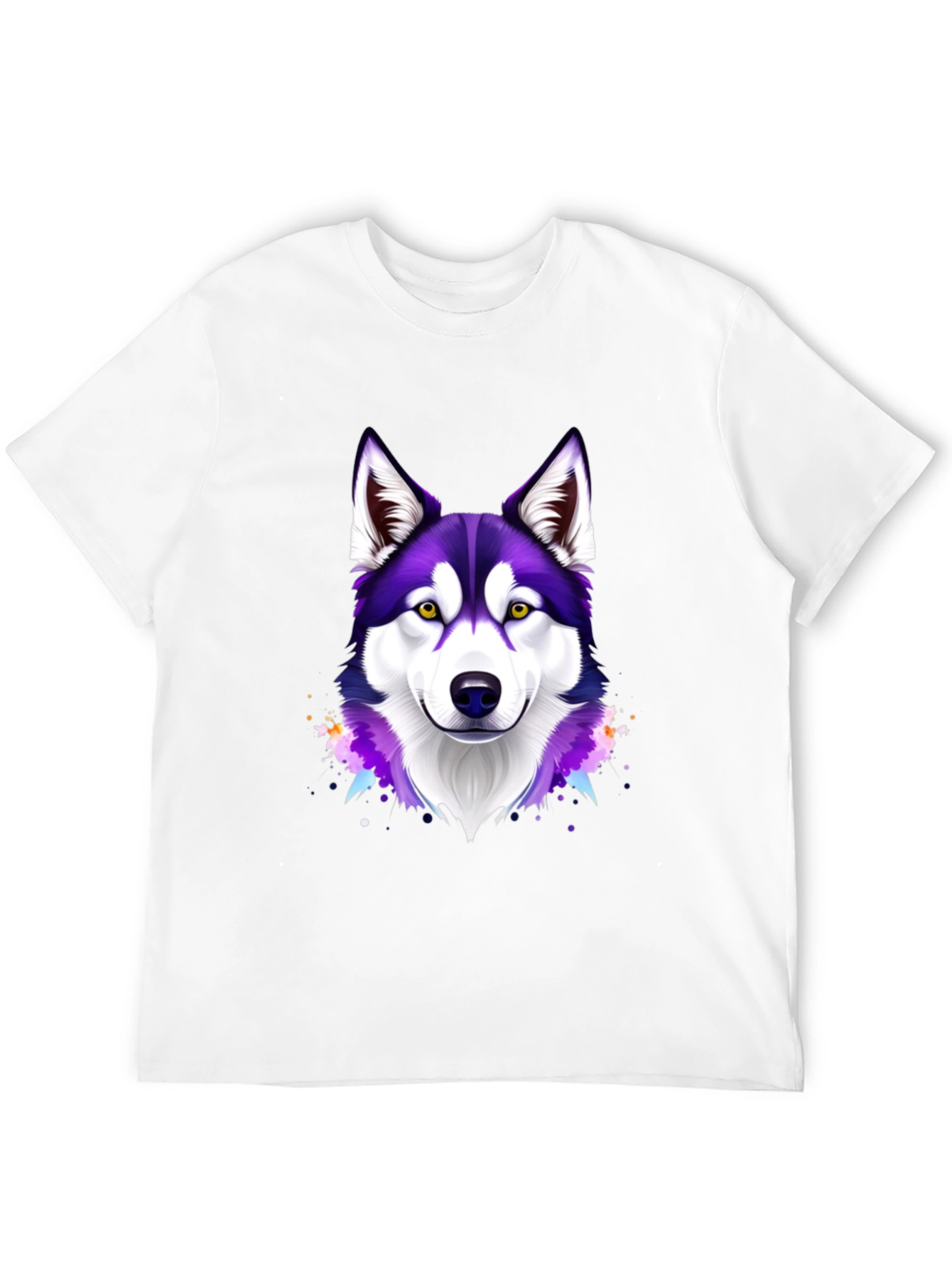 Husky Dog Graphic T-Shirt