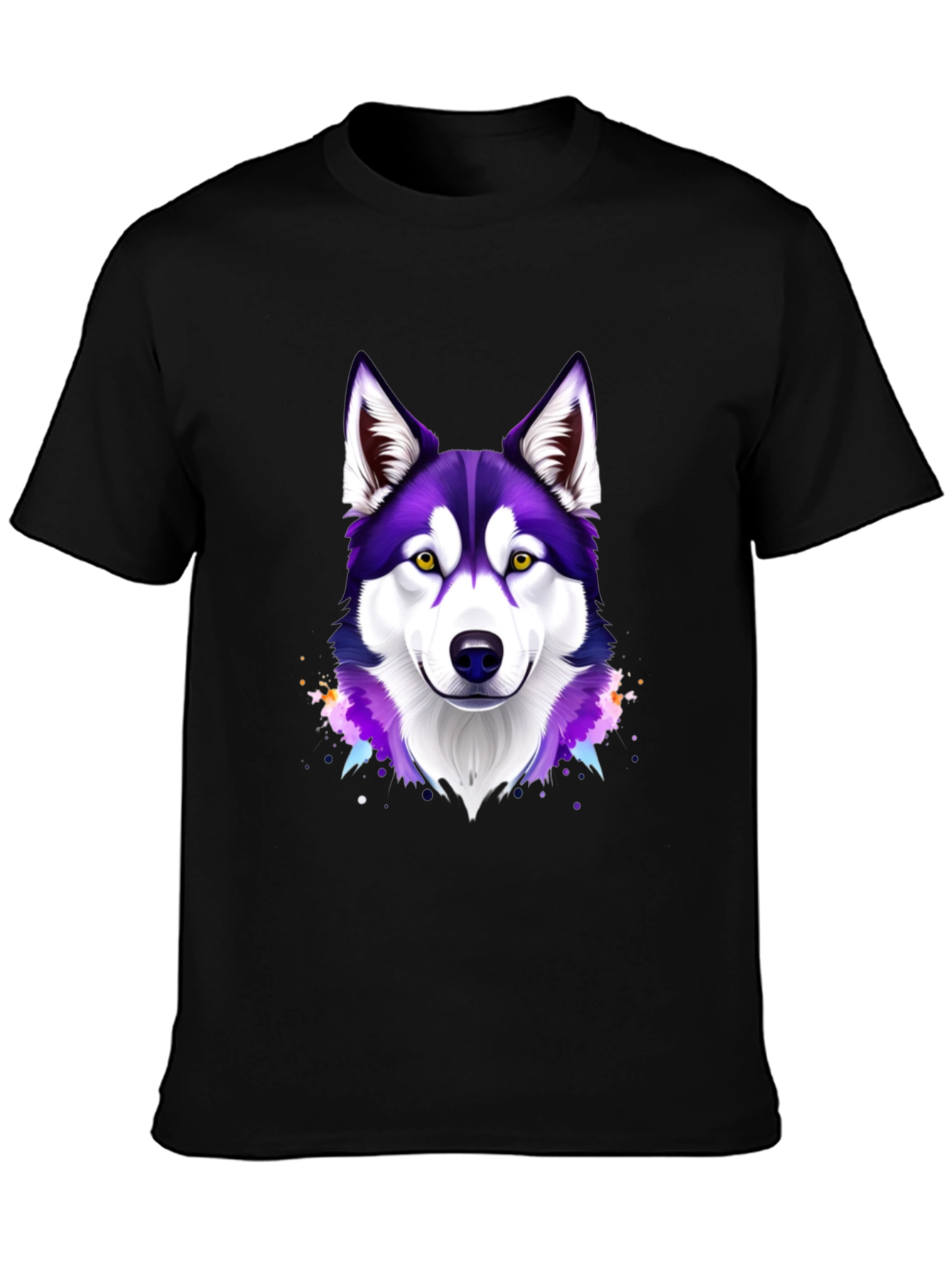 Husky Dog Graphic T-Shirt