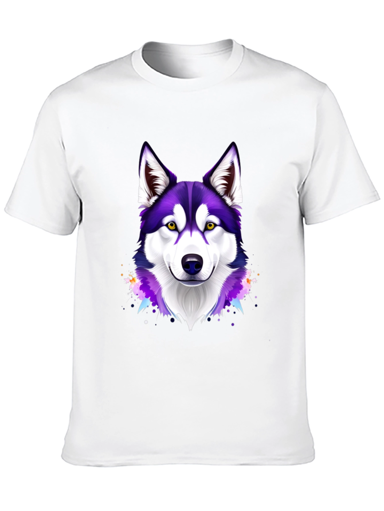 Husky Dog Graphic T-Shirt