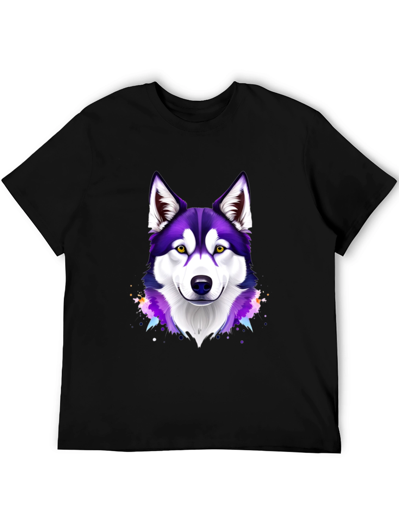 Husky Dog Graphic T-Shirt