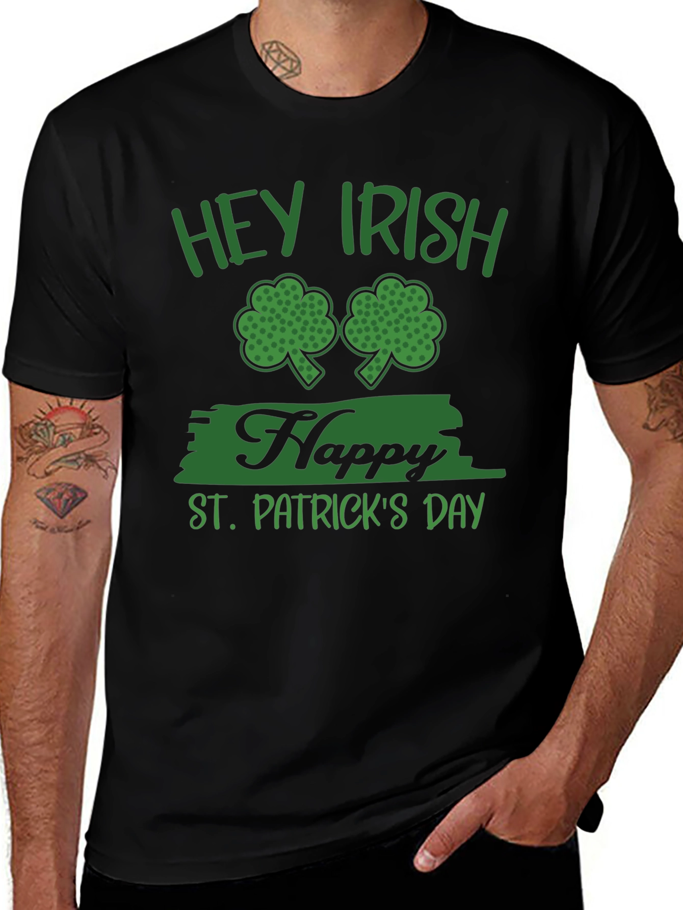Hey Irish Happy St. Patricks Day T-Shirt