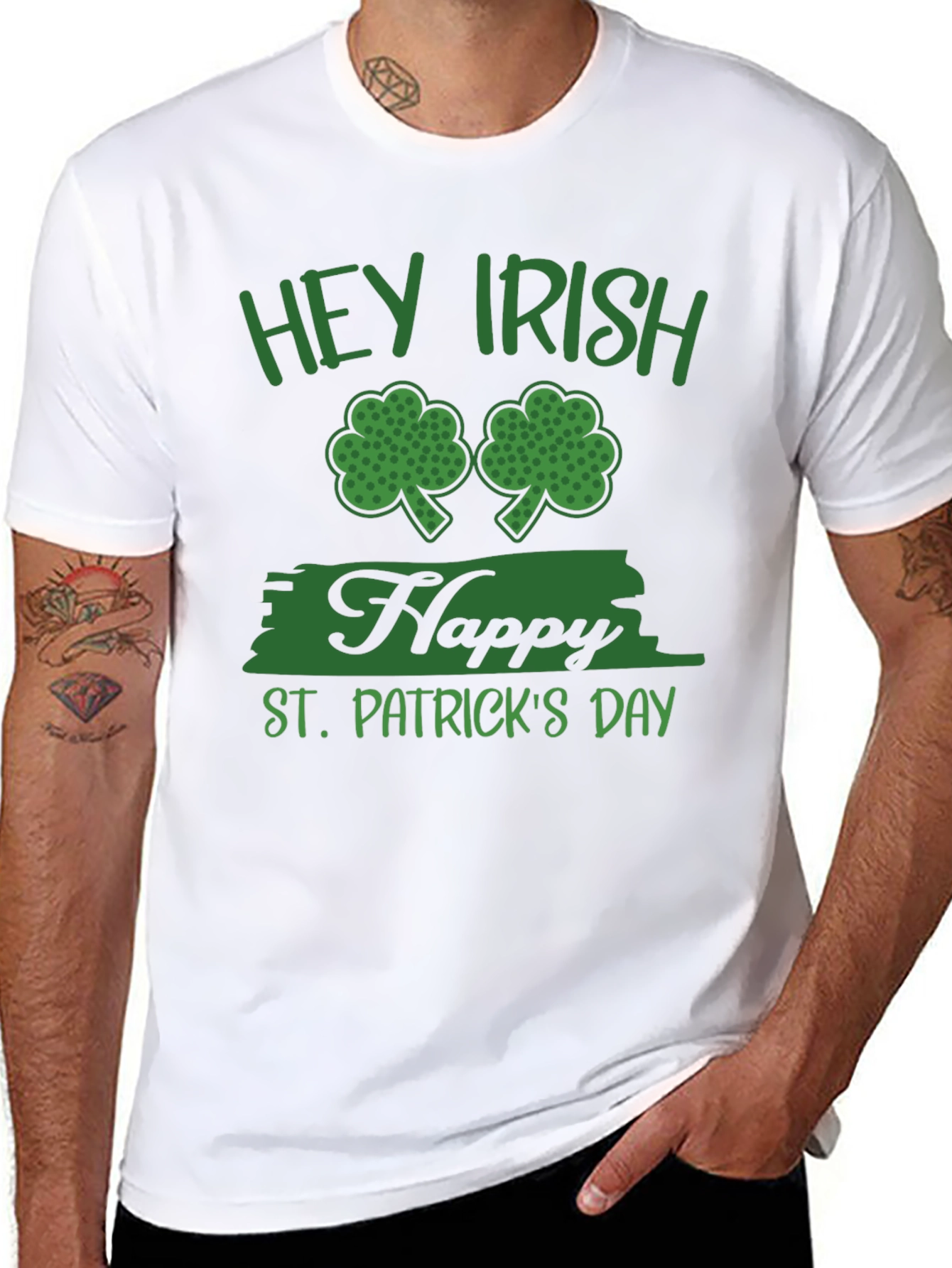 Hey Irish Happy St. Patricks Day T-Shirt